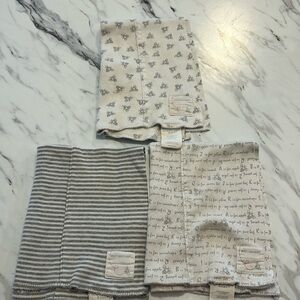 BURTS BEES BABY BURP CLOTHS